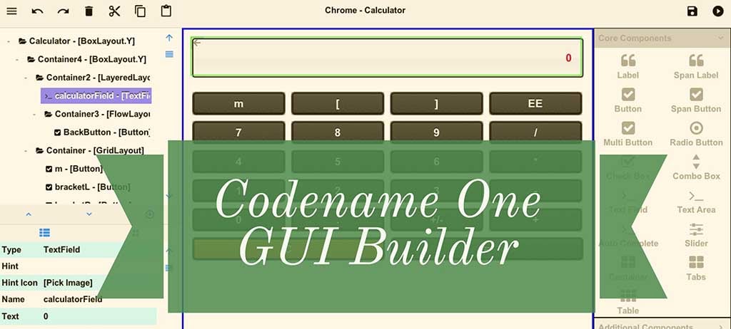 Further Refined Cross Platform Mobile GUI Builder